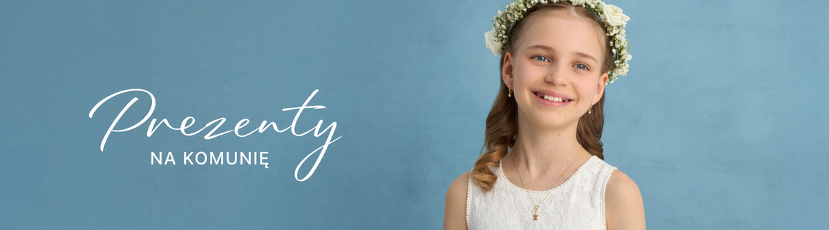 Biżuteria na komunię dla dziewczynki
