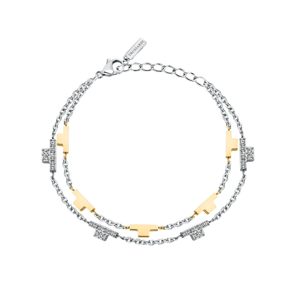Bransoletka stalowa - Trussardi T-Logo