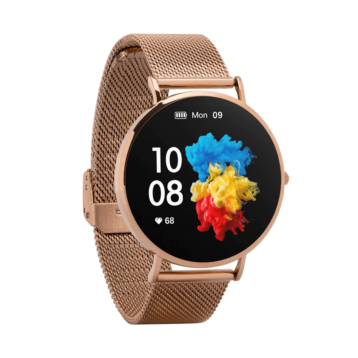 Smartwatch na różowej bransolecie - Garett Verona - Verona