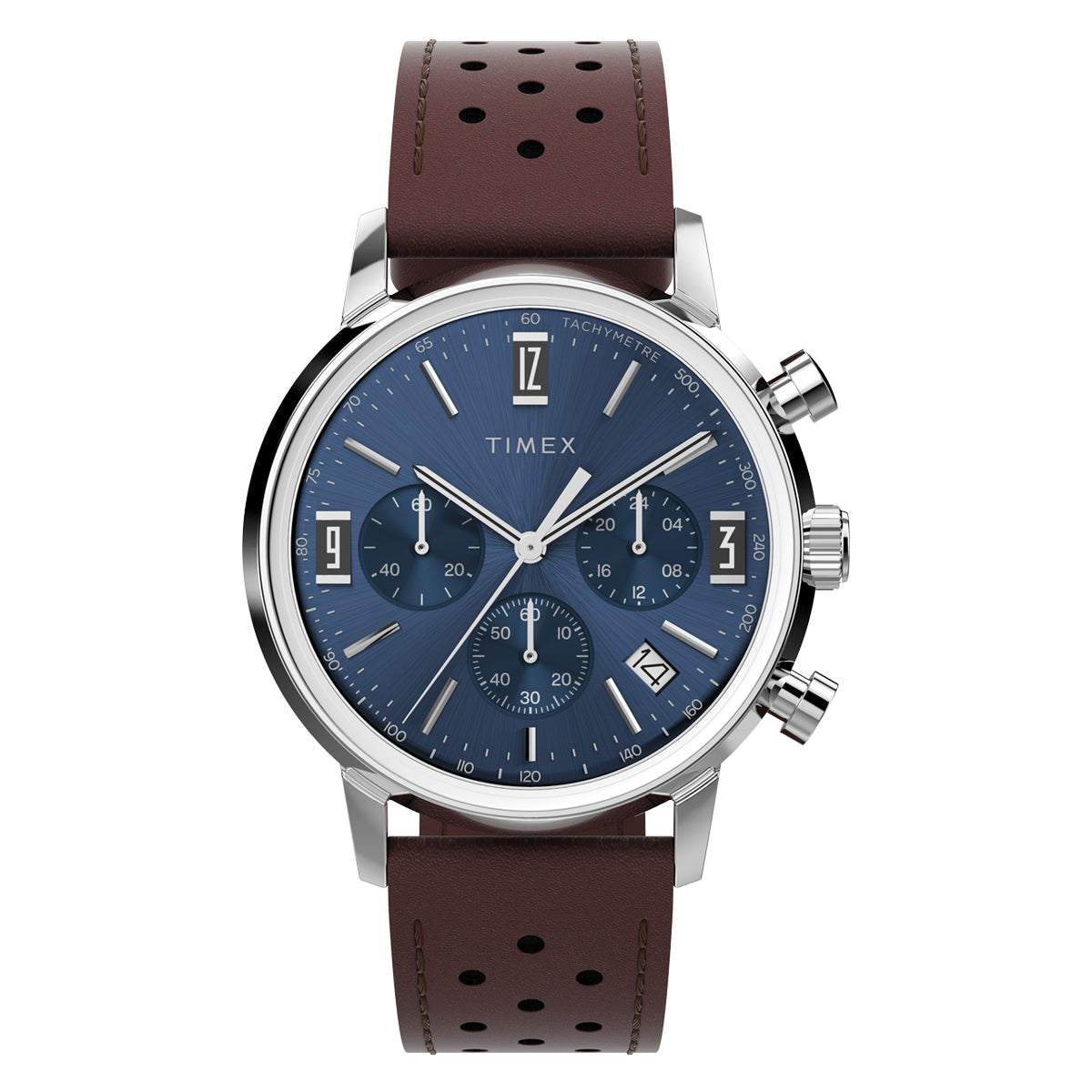 Zegarek na brązowym pasku - Timex Marlin - Verona