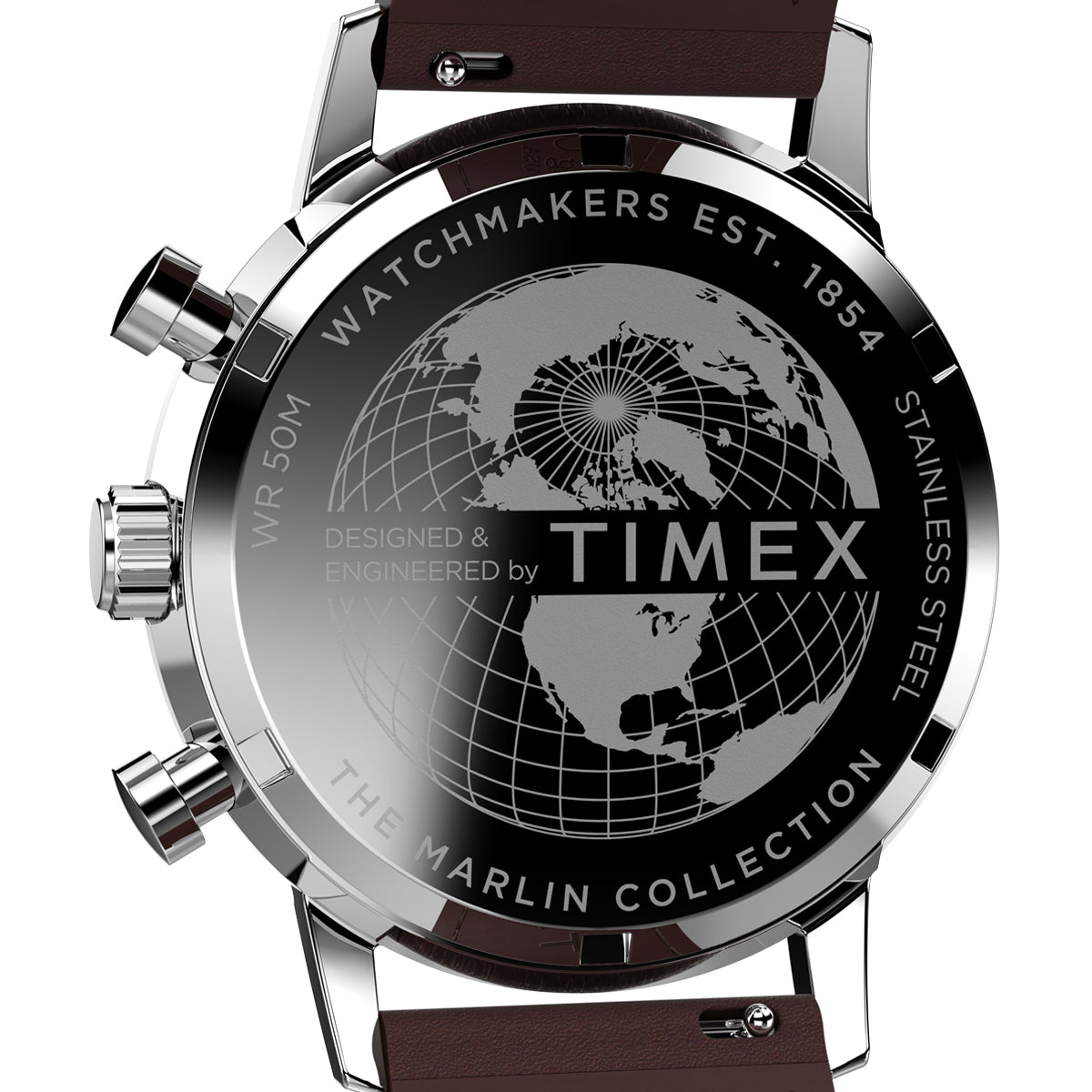 Zegarek na brązowym pasku - Timex Marlin - Verona