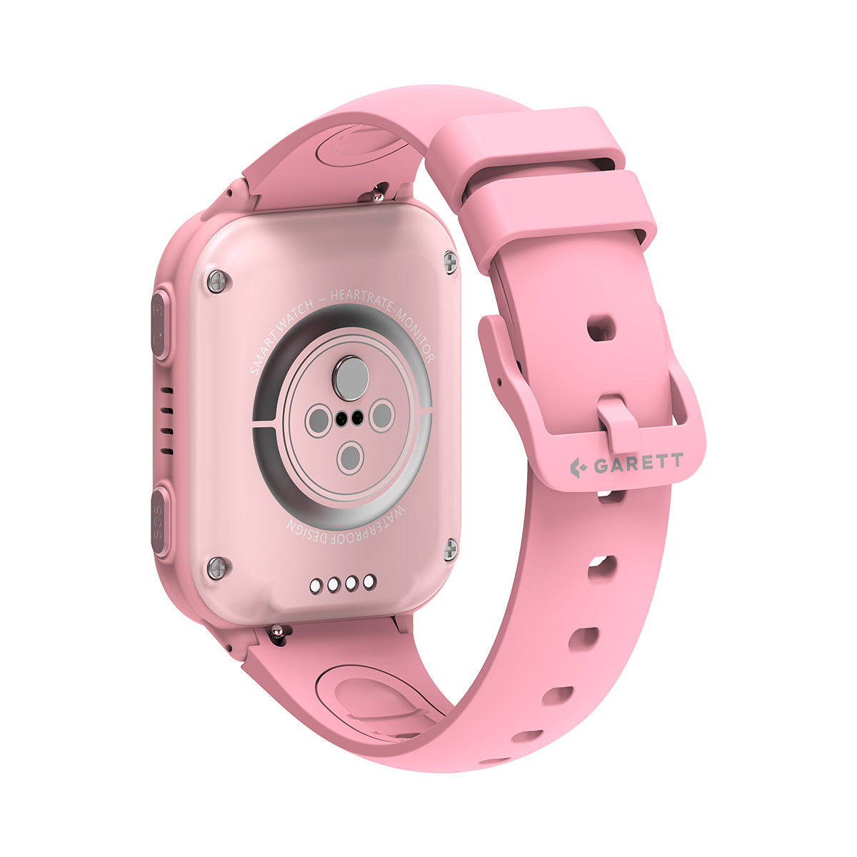 Smartwatch na różowym pasku - Garett Kids Vibe 4G - Verona