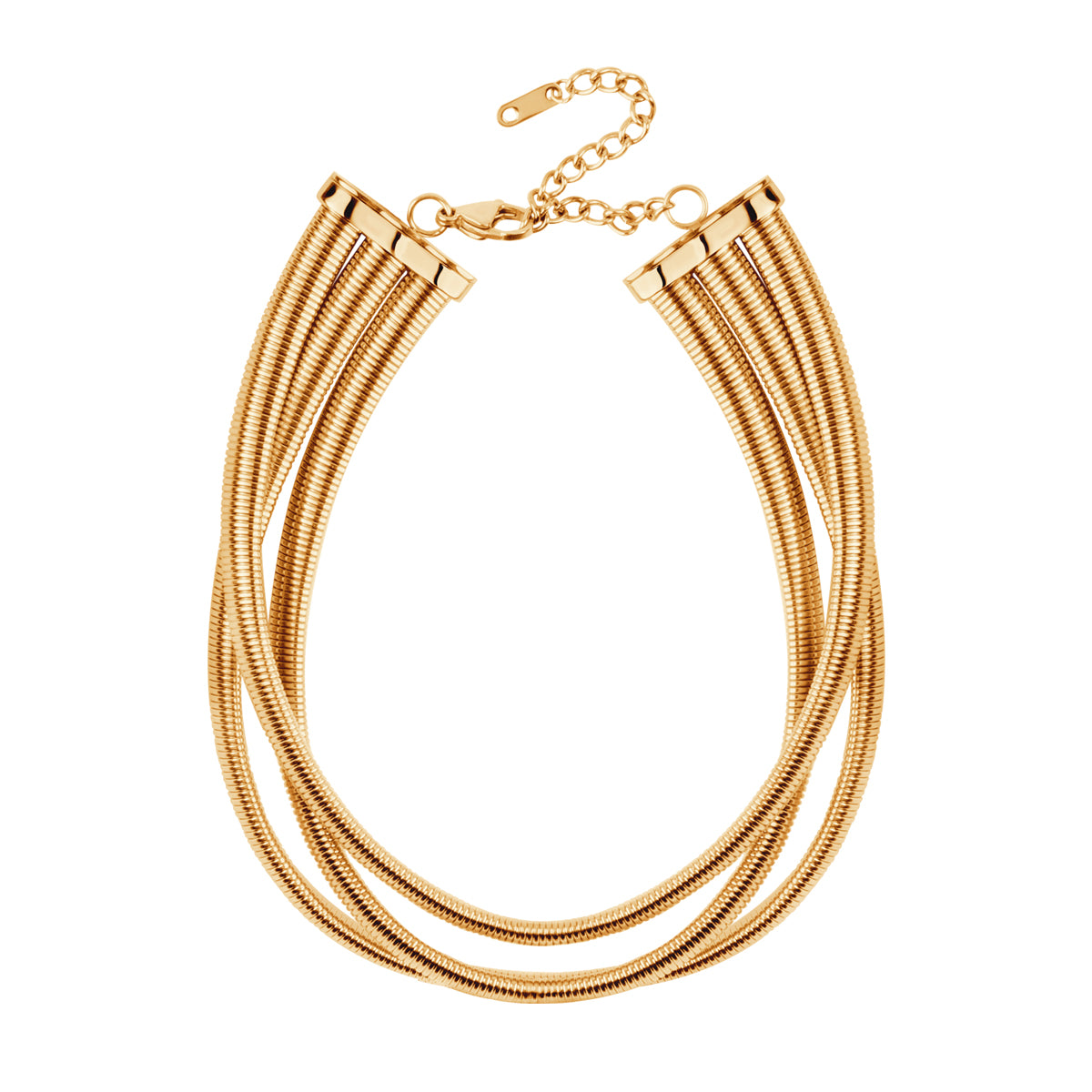 Naszyjnik stalowy - choker - Moderno - Verona