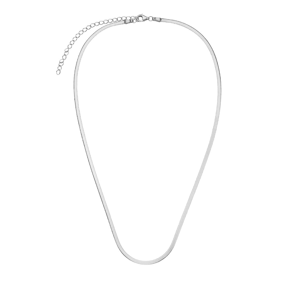 Naszyjnik srebrny - żmijka - Verona