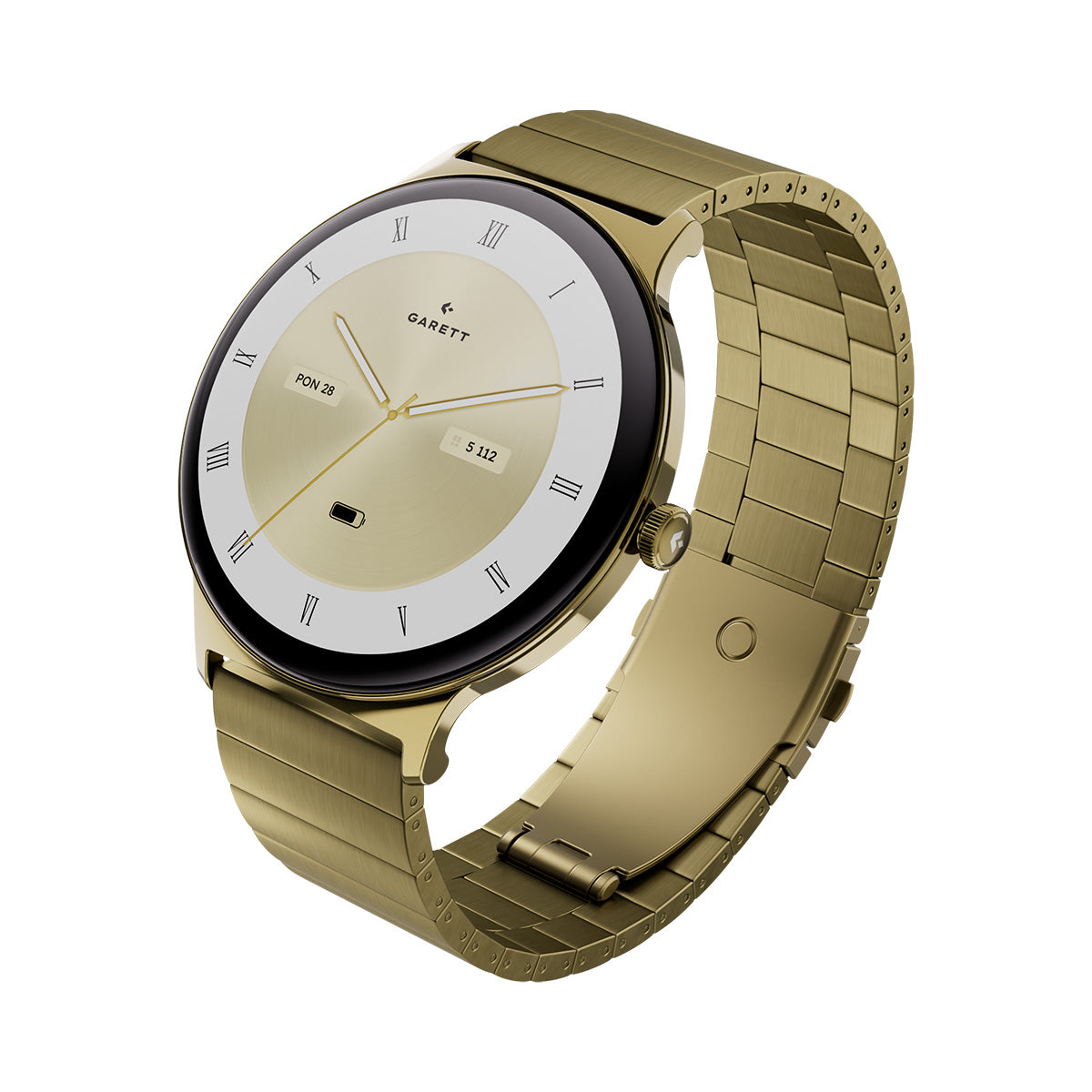 Smartwatch na złotej bransolecie - Garett Verona 2 Glow - Verona