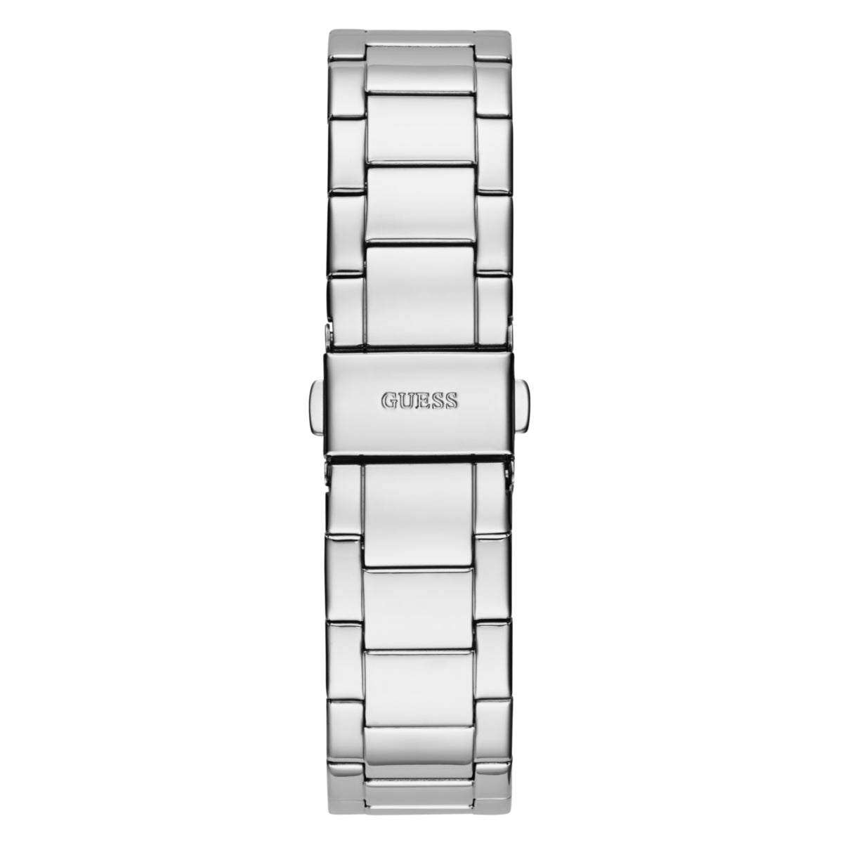 Zegarek na srebrnej bransolecie - Guess Sport Moonlight