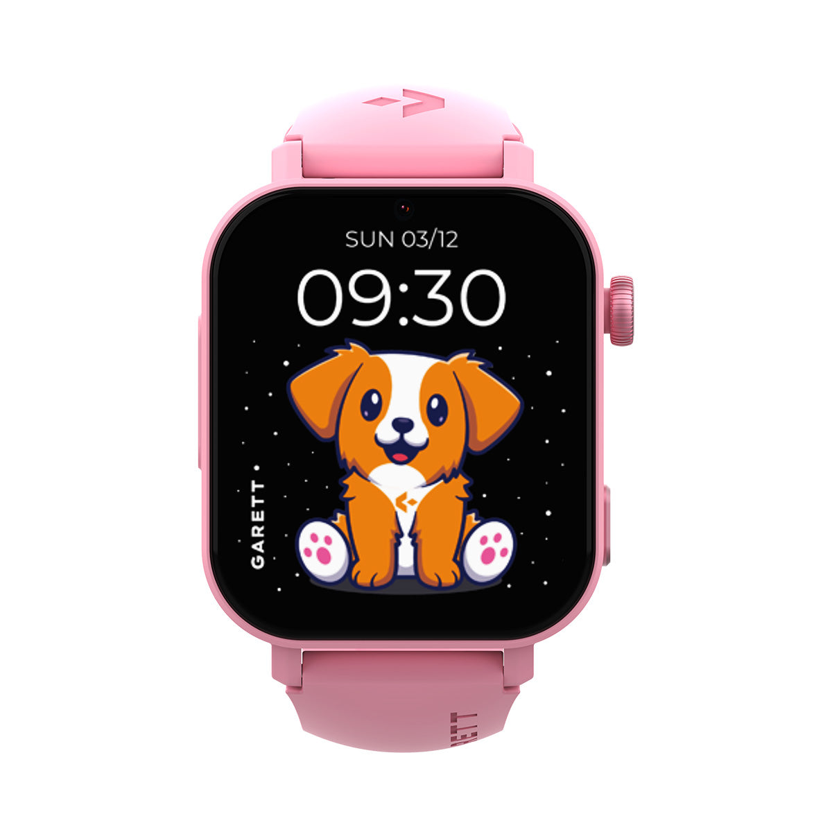 Smartwatch na różowym pasku - Garett Kids Rel 4G - Verona