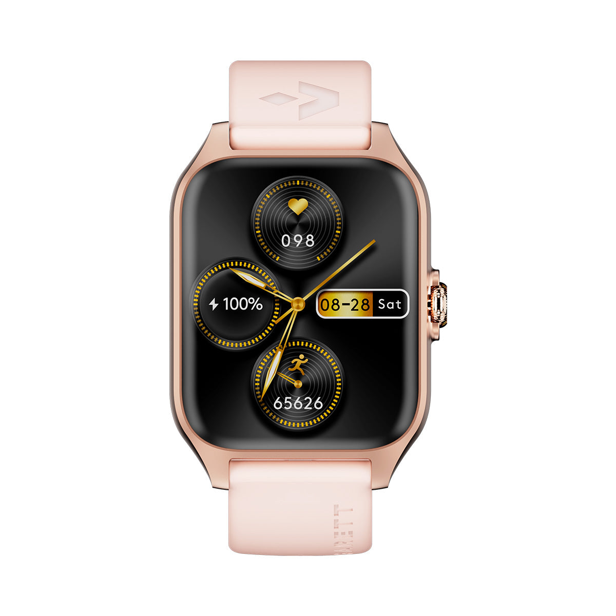 Smartwatch na różowym pasku - Garett GRC Activity 2 - Verona