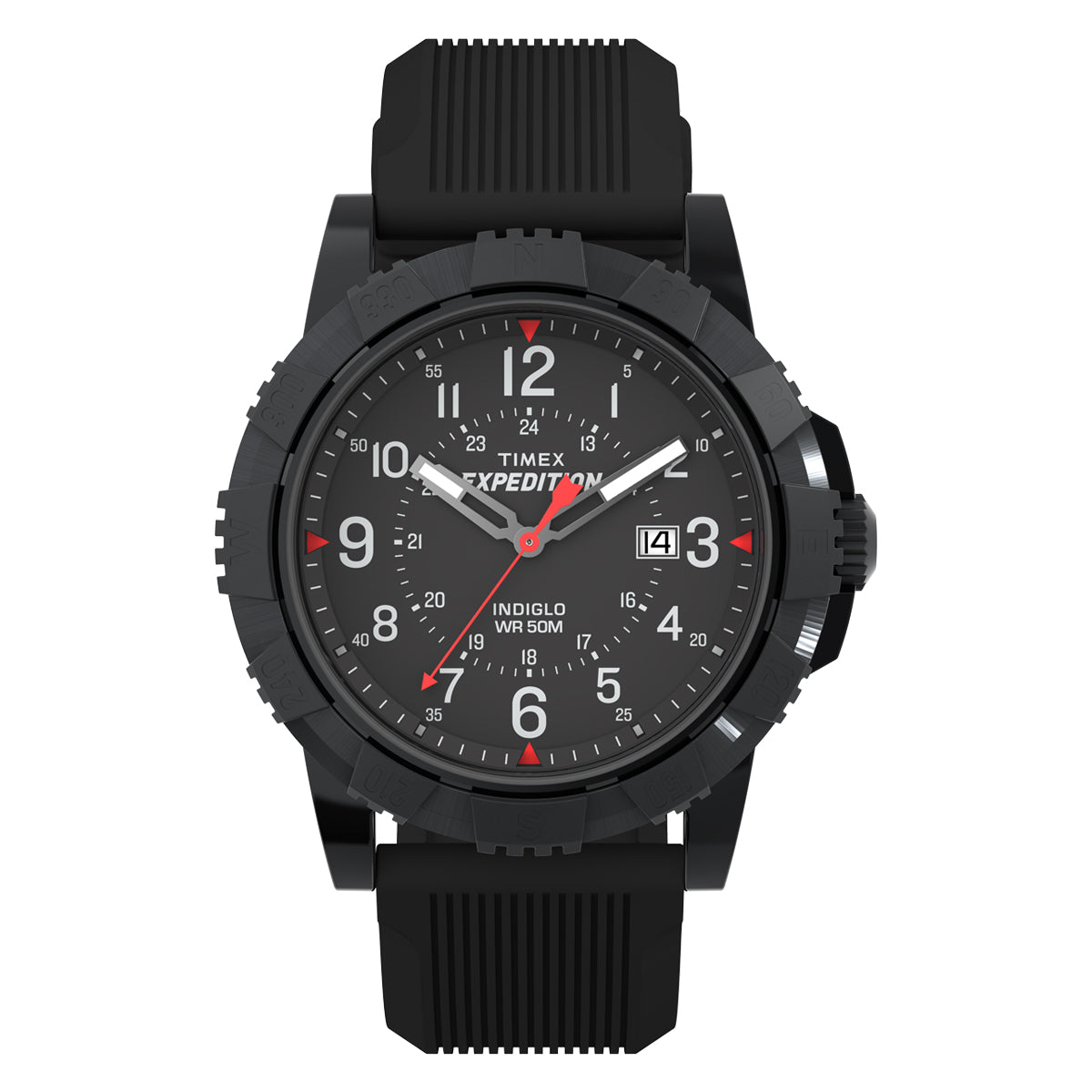Zegarek na czarnym pasku - Timex Ridge - Verona
